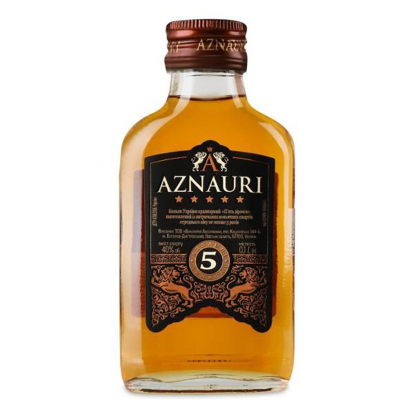 Бренді Aznauri 5 років 40% 0,1л